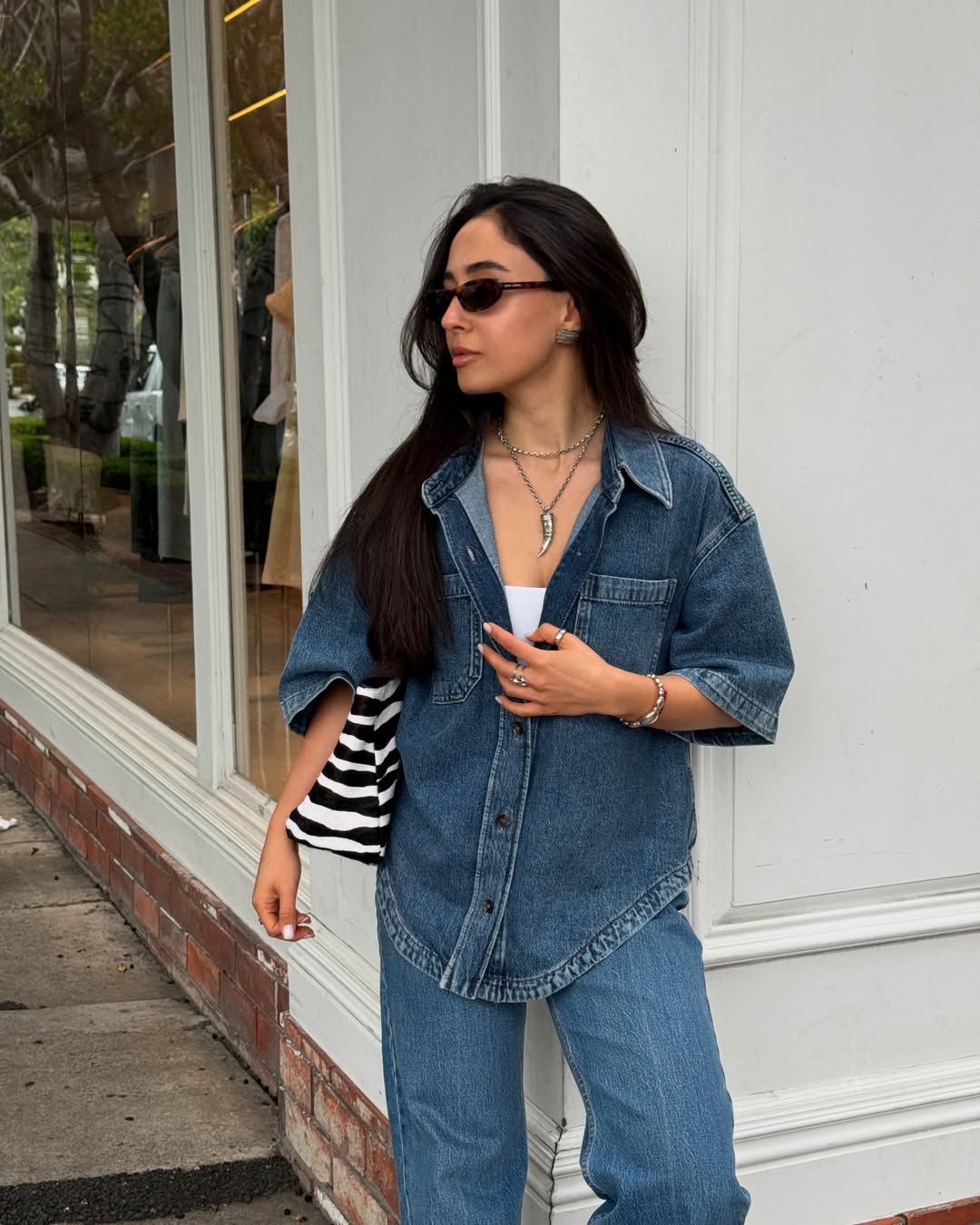 Necklace "Akra" (long)