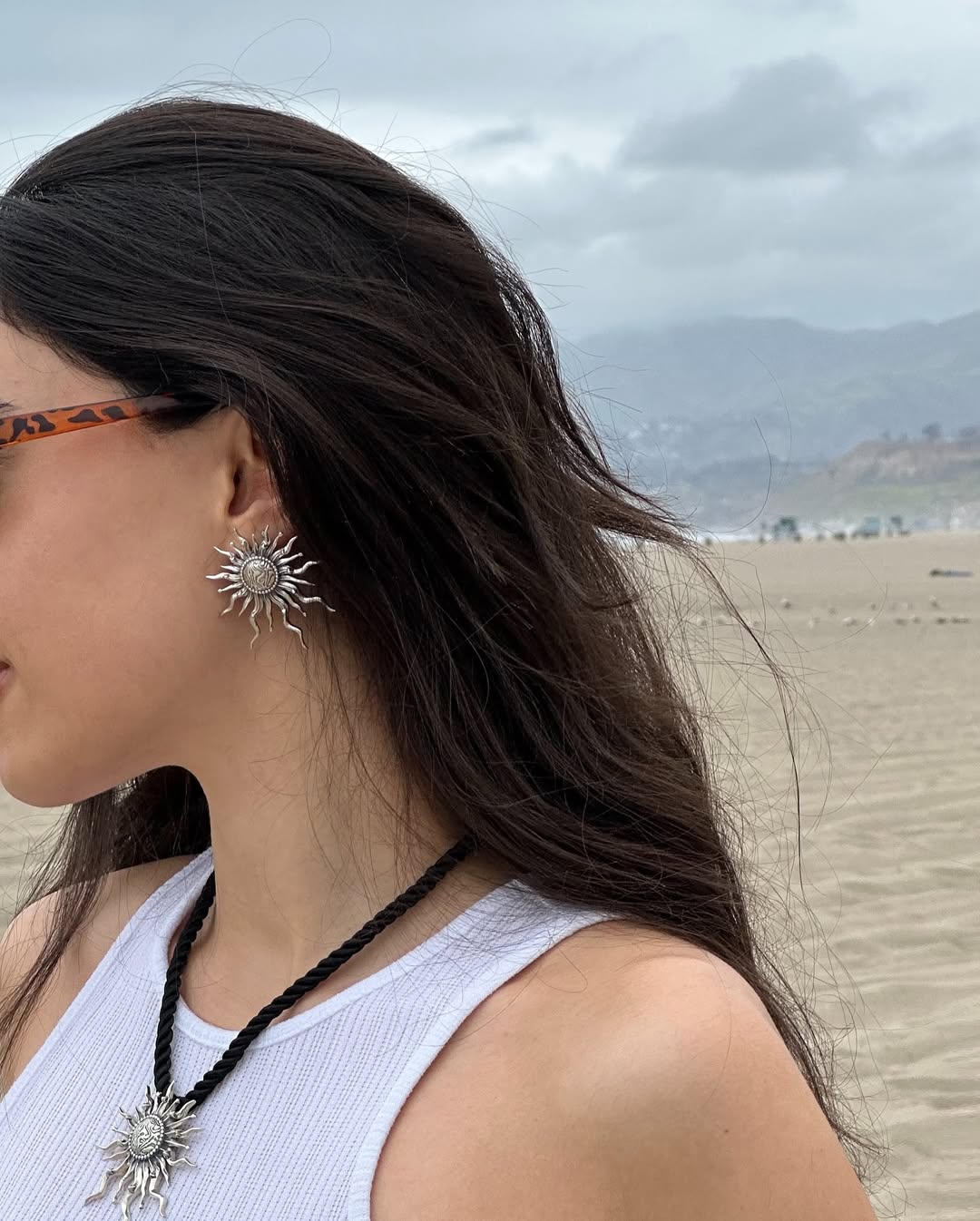 Necklace “Arev” (Black)