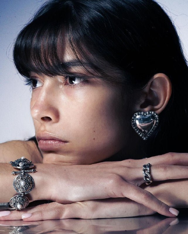 Earrings “Heart” - Pregomesh