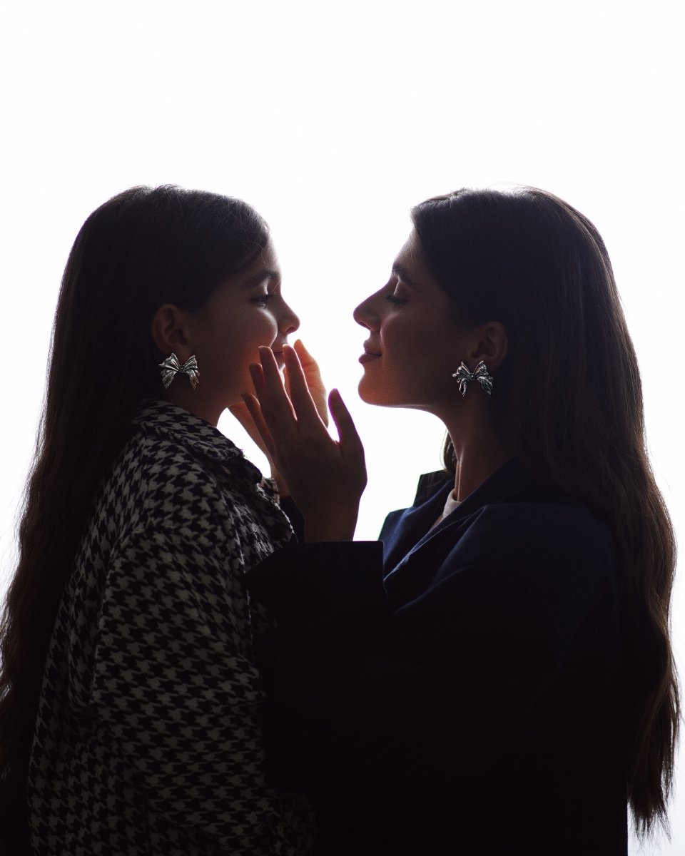 Earrings "Mini Bow" - Pregomesh