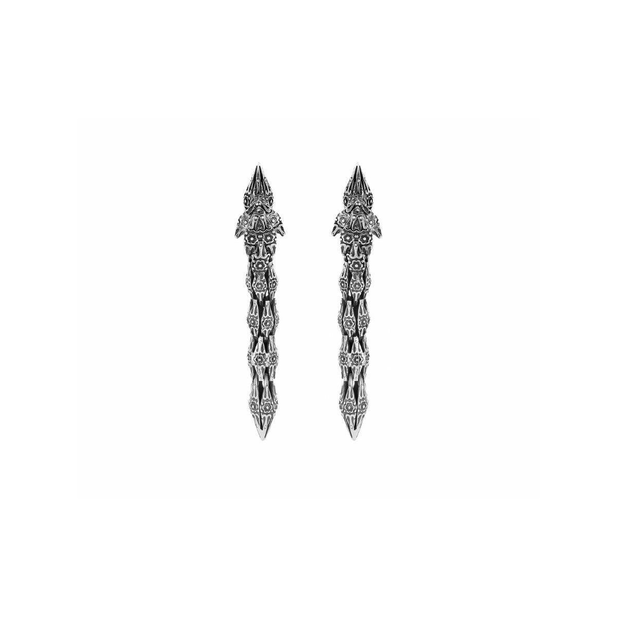 Earrings "Vishap" (short) - Pregomesh