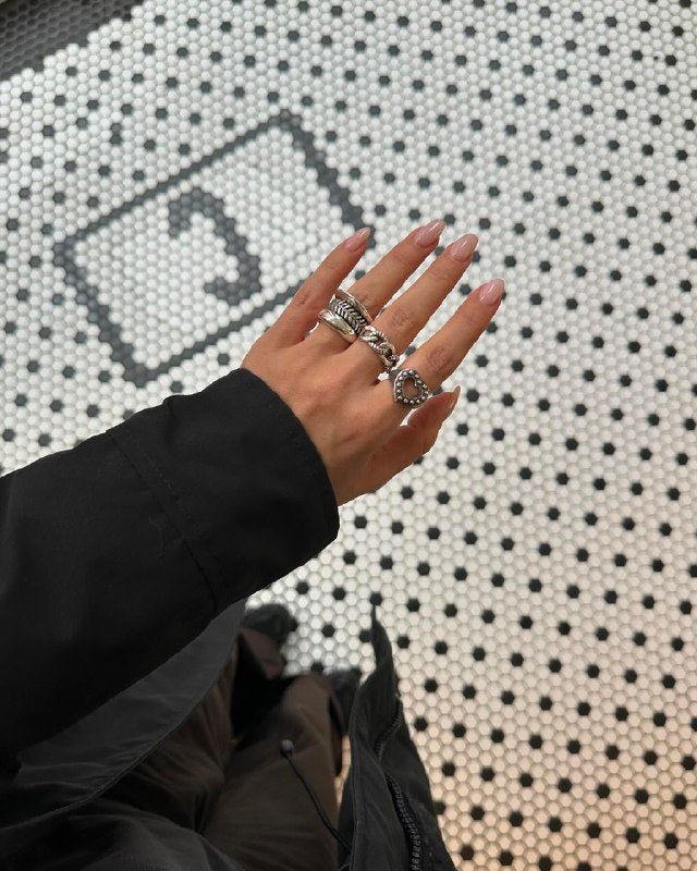 Layered Ring "Mercury" - Pregomesh