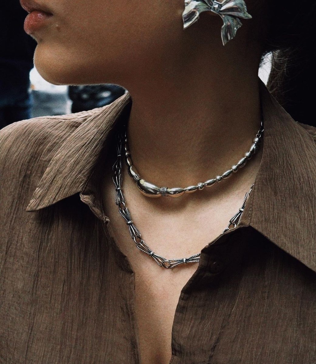 Necklace "Bow" - Pregomesh