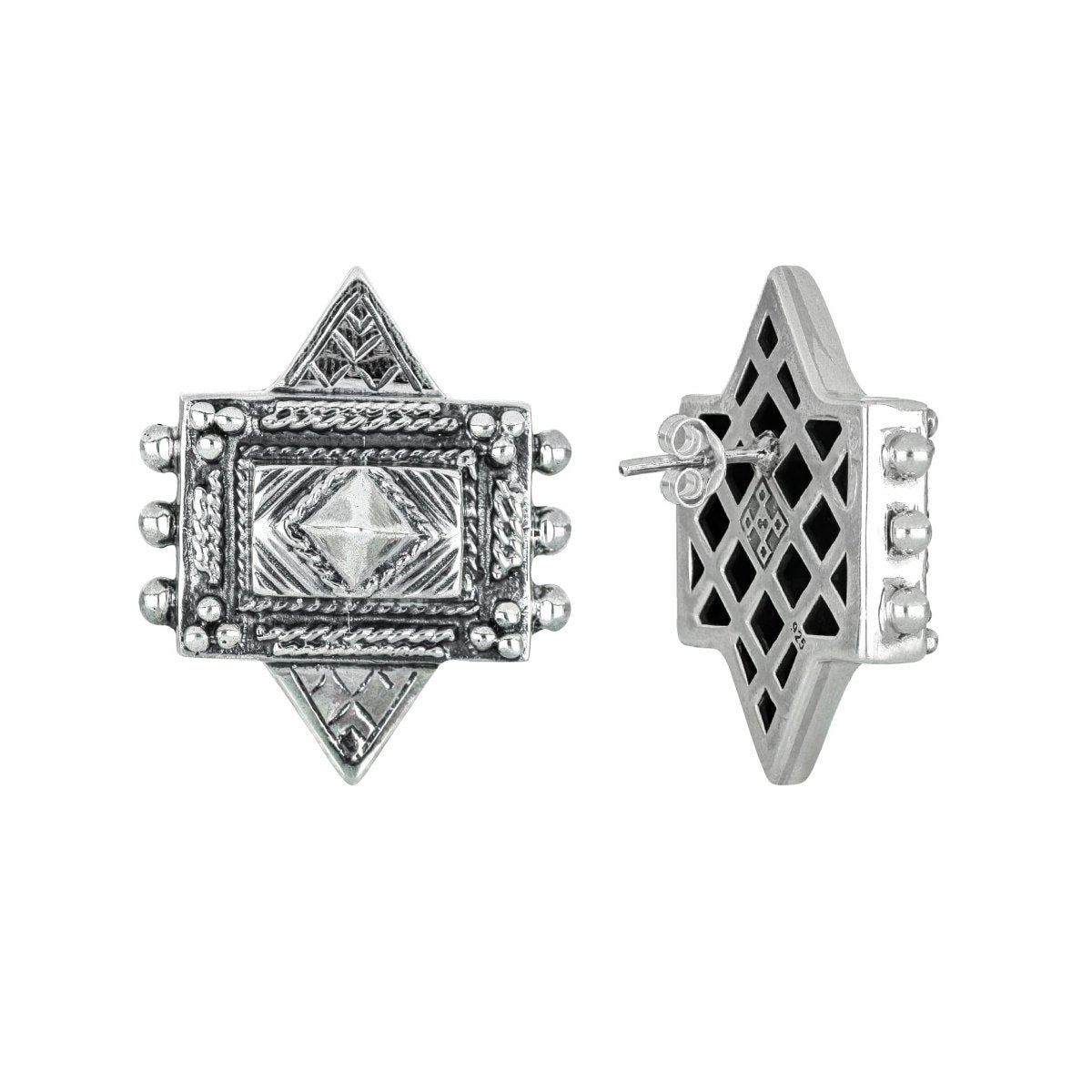 Earrings "AG" - Pregomesh