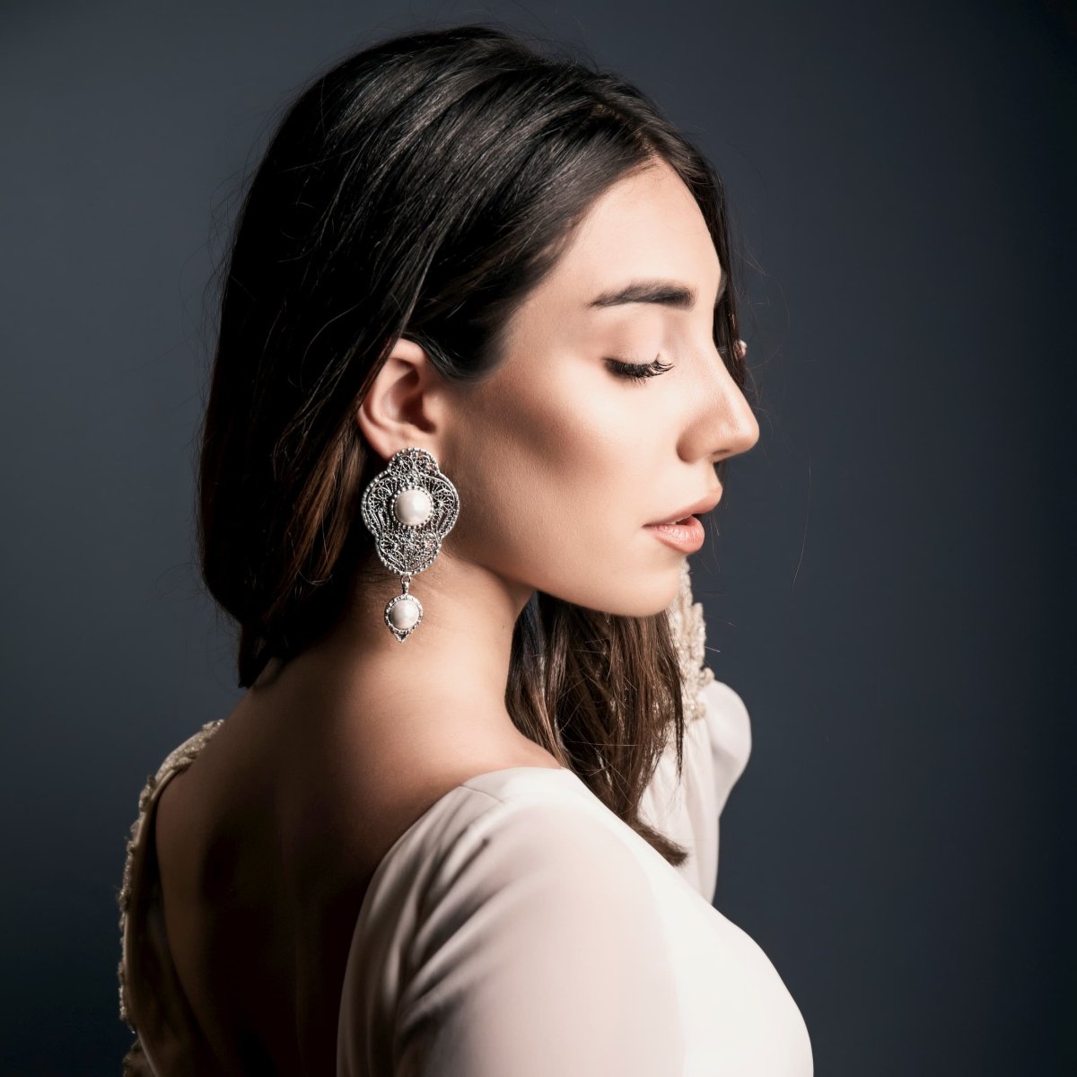 Earrings "Aruseh" - Pregomesh