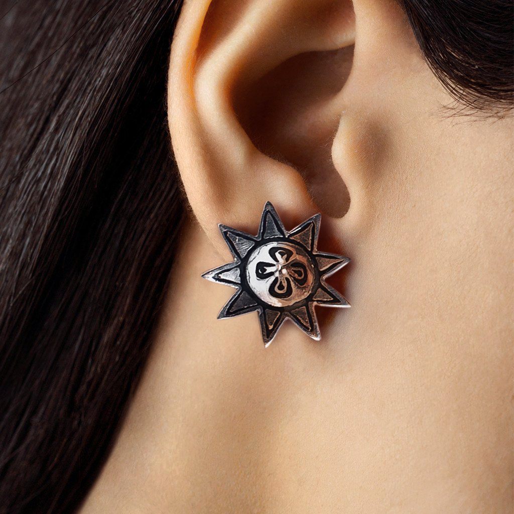 Earrings "Bethlehem Star" - Pregomesh