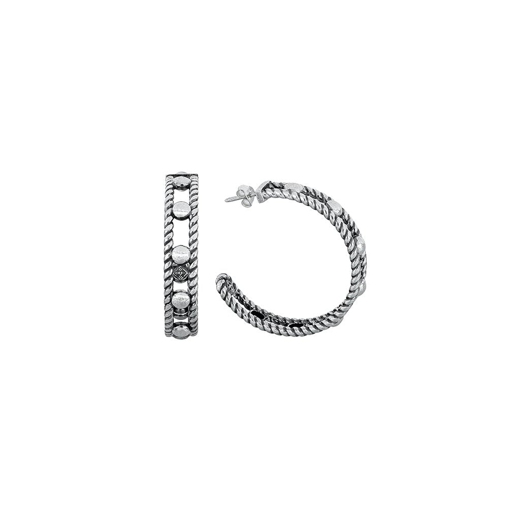 Hoop Earrings "Drip" - Pregomesh