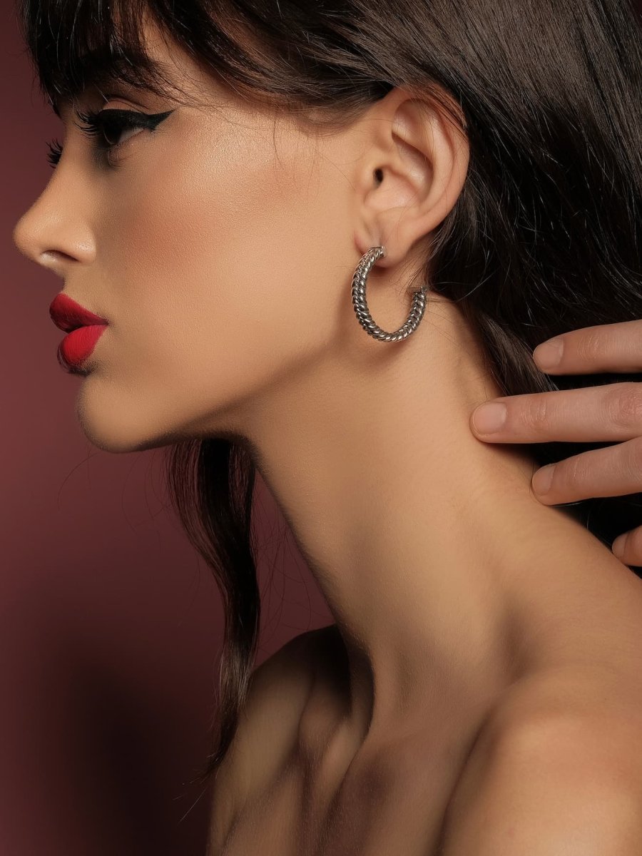 Hoop Earrings "Hiusken" - Pregomesh