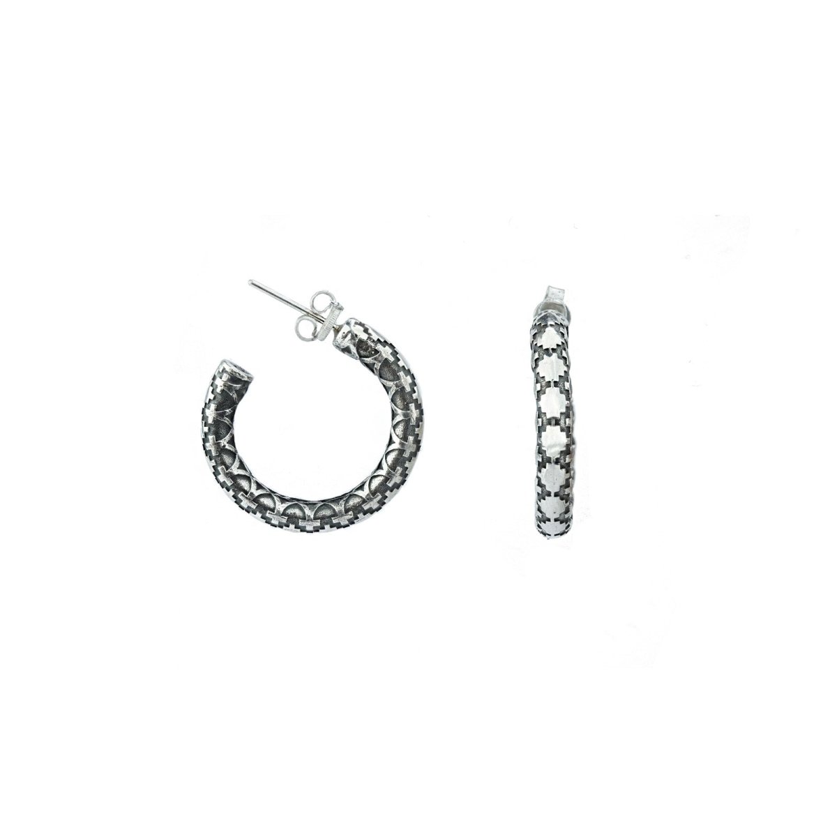 Hoop earrings "Khachen" - Pregomesh