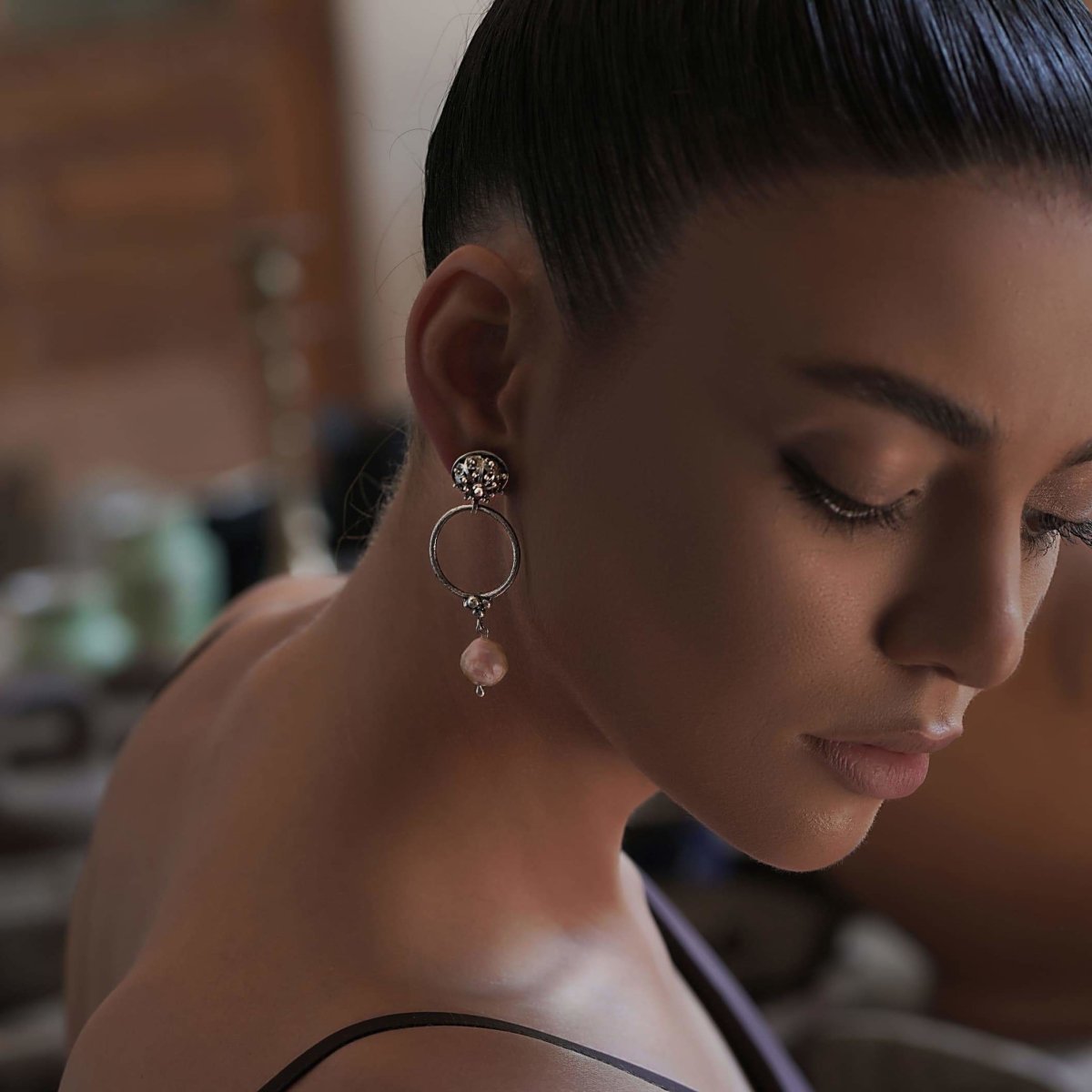 Hoop Earrings "Zilif" - Pregomesh