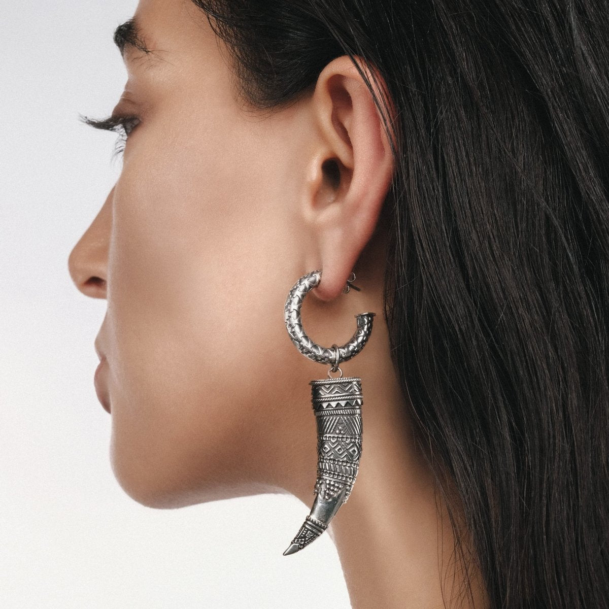 Mono earring "Akra" - Pregomesh