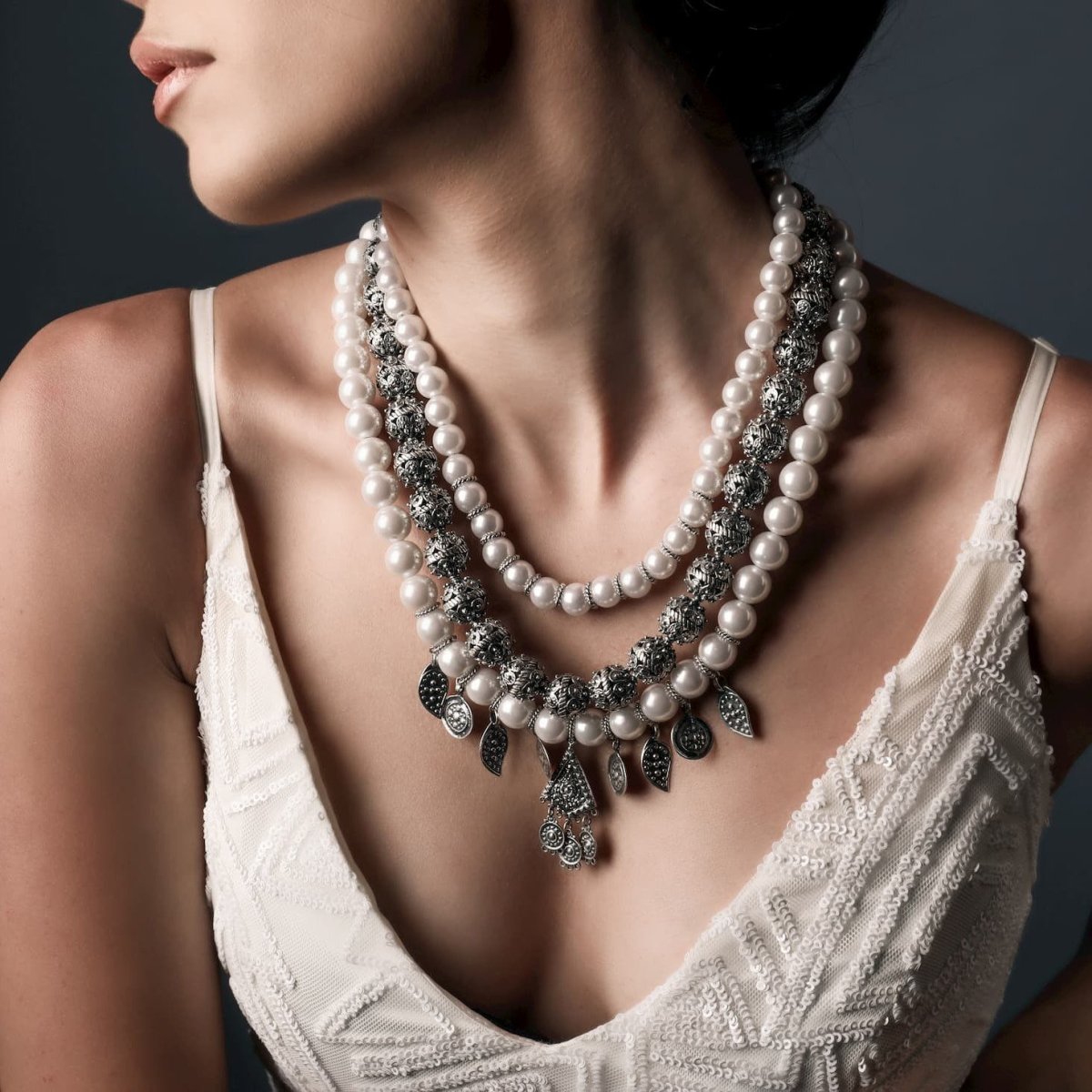Necklace "Gohar" (Rent) - Pregomesh