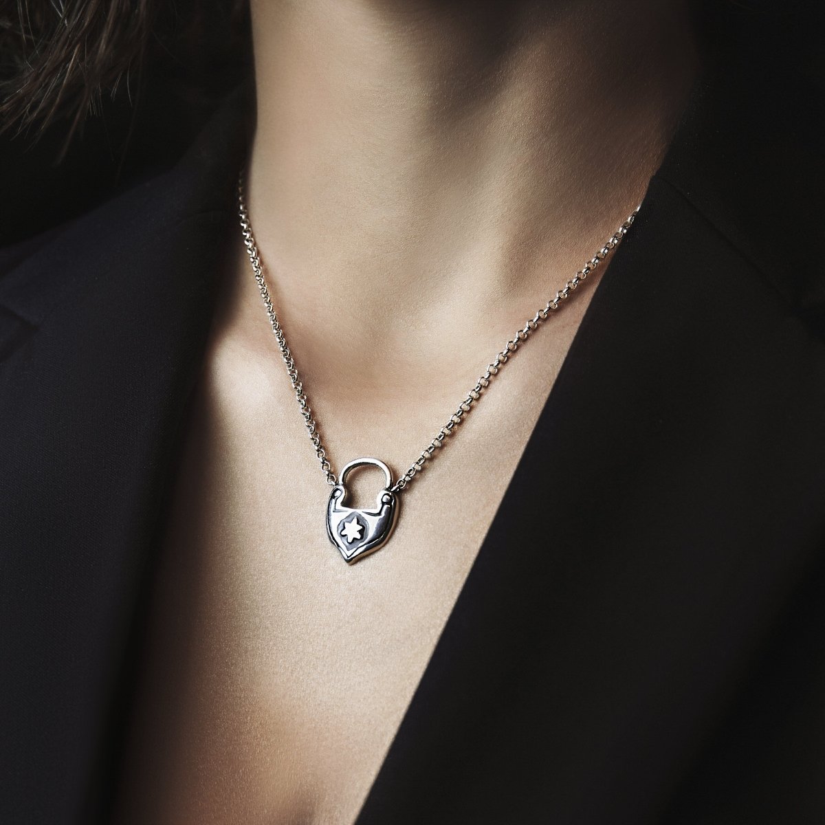 Necklace "Love Lock" - Pregomesh