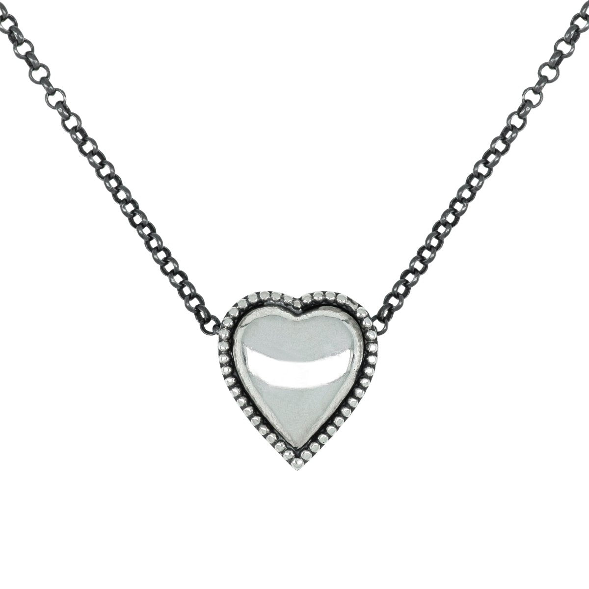 Necklace “Puffy Heart” - Pregomesh