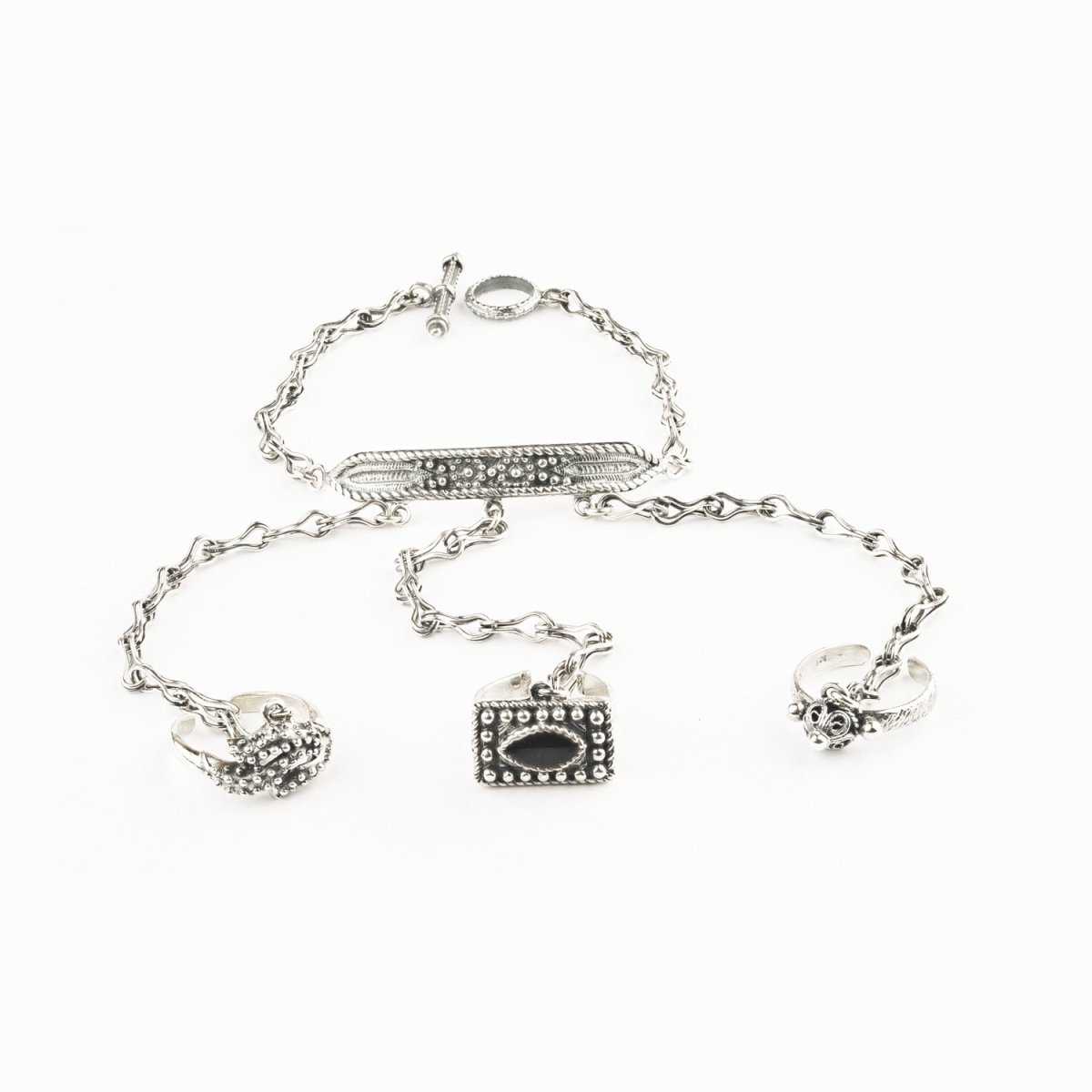 Ring-Chain Bracelet "Vaspurakan" - Pregomesh