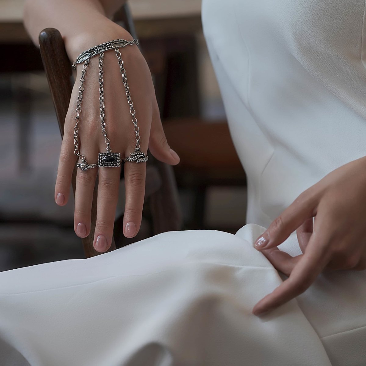 Ring-Chain Bracelet "Vaspurakan" - Pregomesh