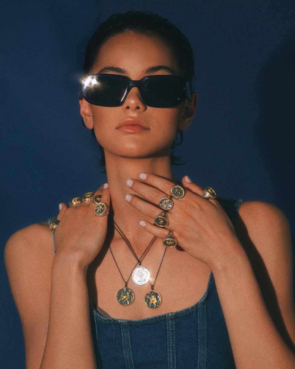 Zodiac Necklace "Cancer" - Pregomesh