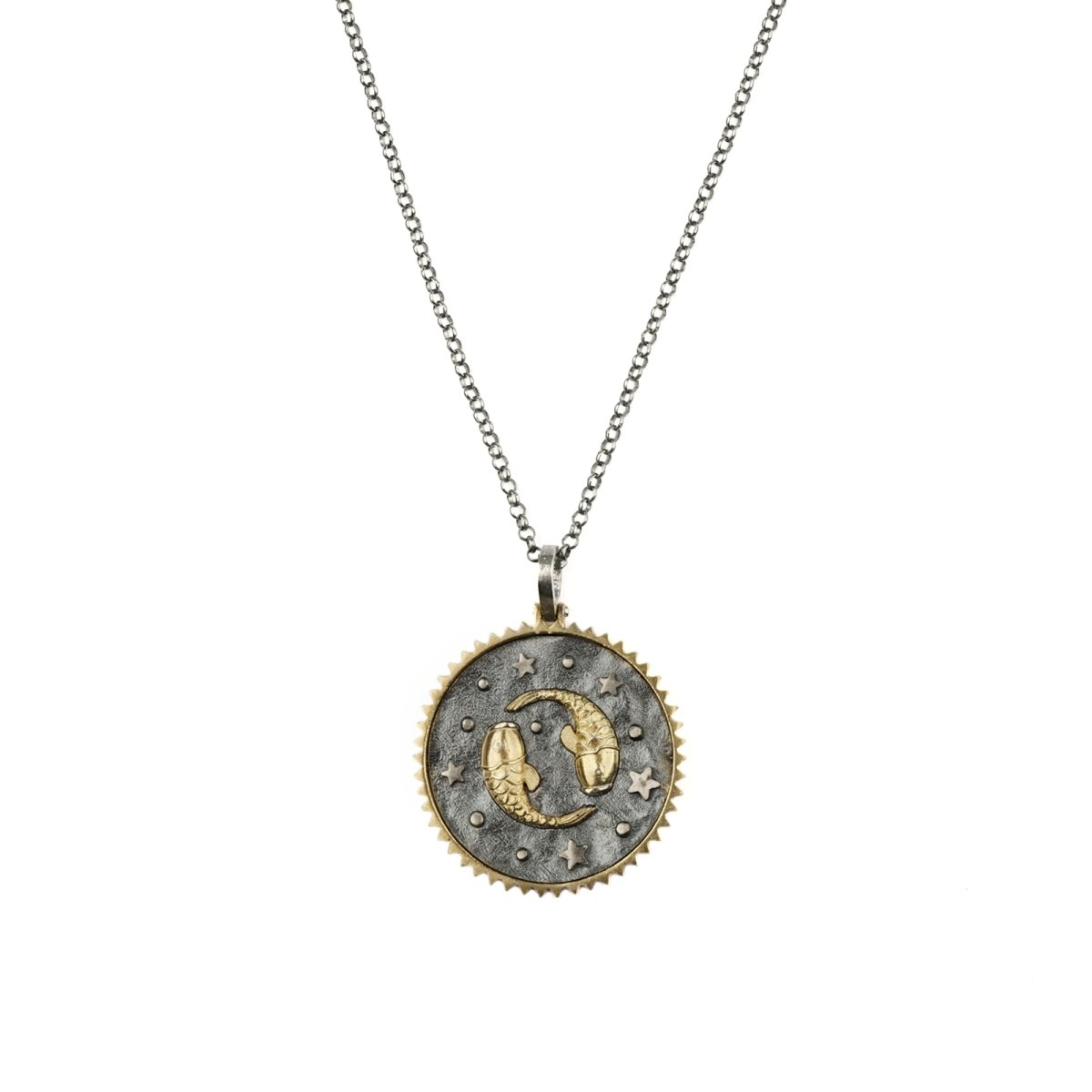 Zodiac Necklace "Pisces" - Pregomesh