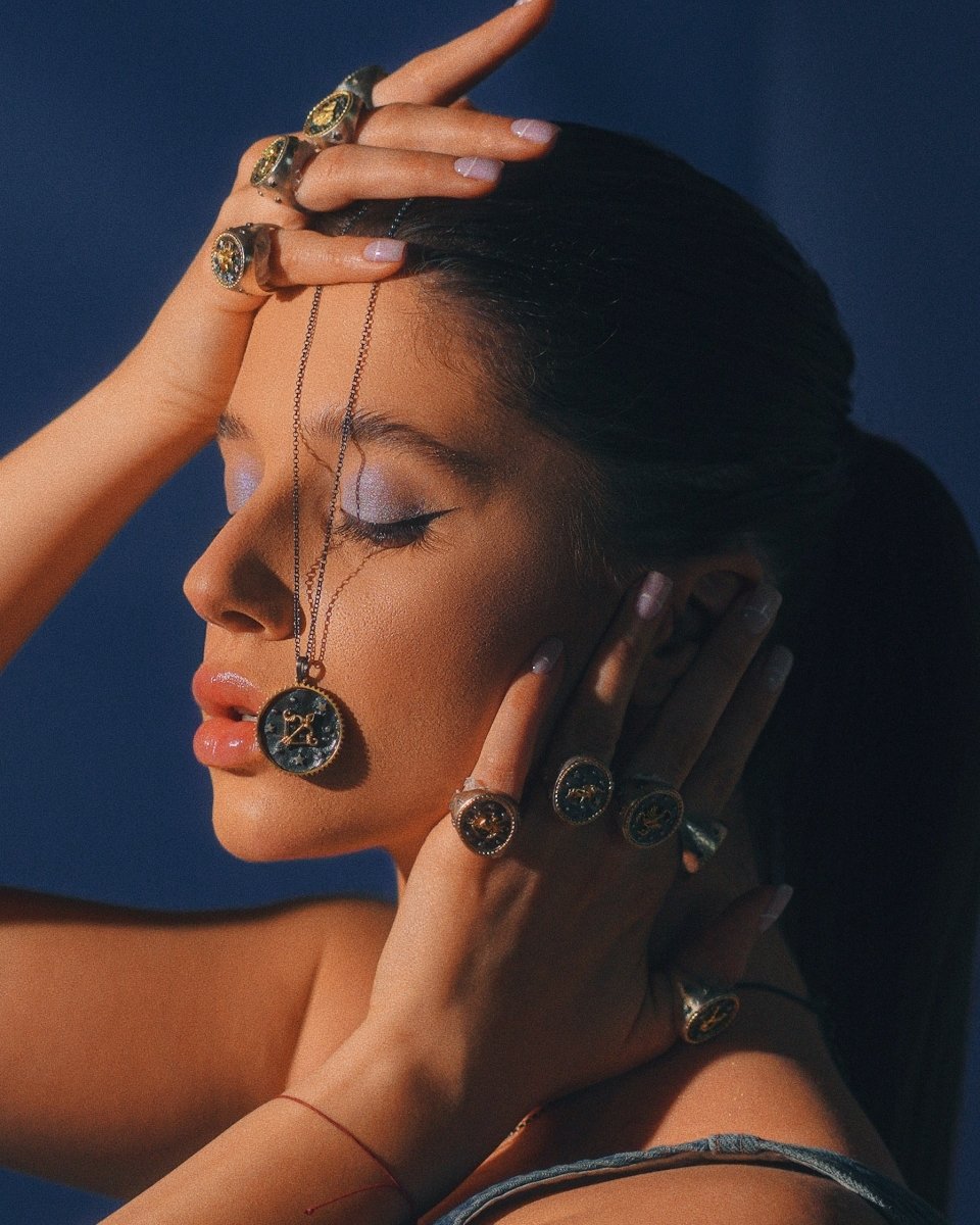 Zodiac Necklace "Pisces" - Pregomesh